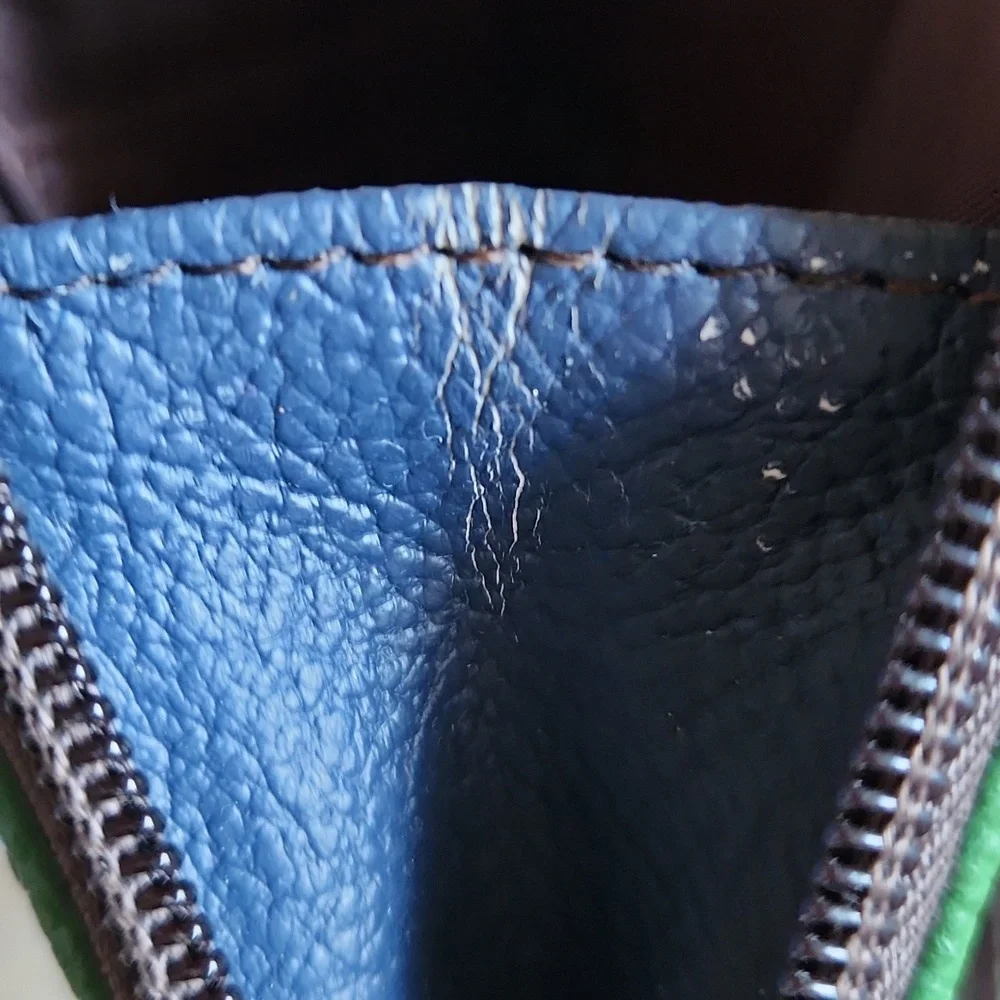 Relic blue and purple butterfly wristlet wallet - Picture 13 of 13